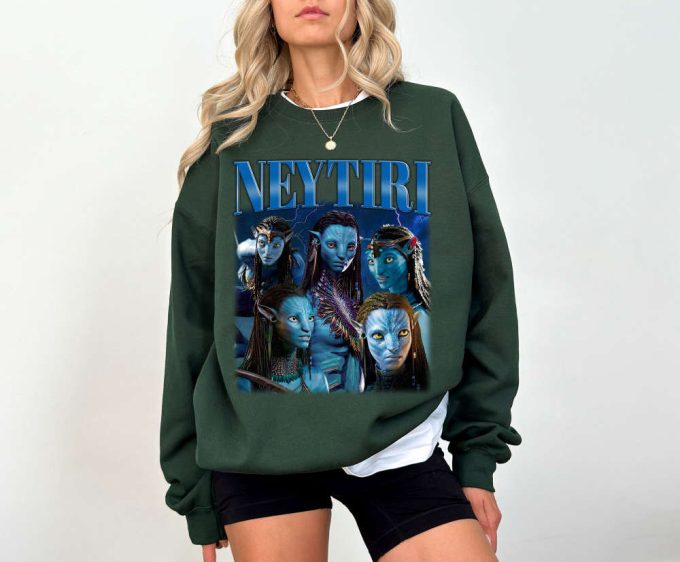 Limited Neytiri T-Shirt Neytiri Shirt Neytiri Tees Neytiri Sweater Character Shirt Casual T-Shirt College Unisex T-Shirt 4