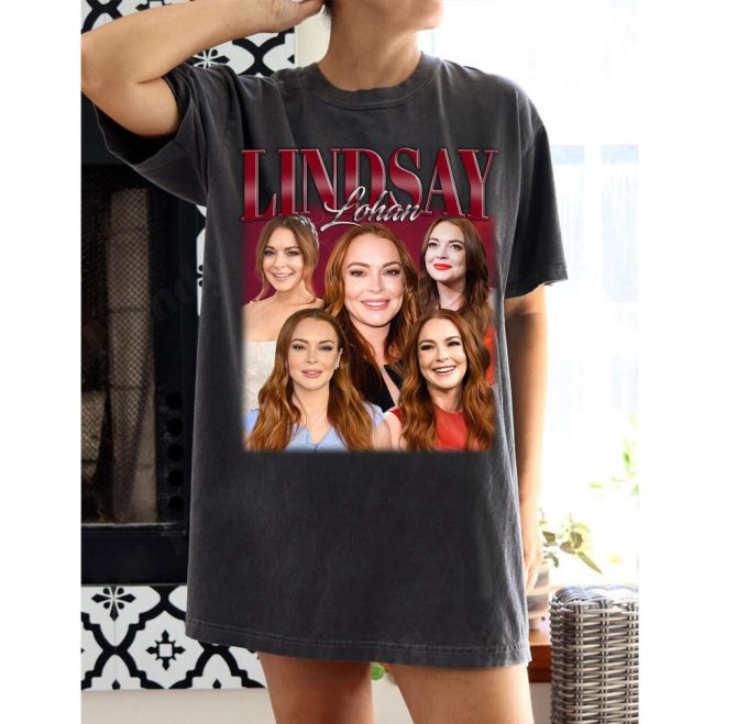 Lindsay Lohan T-Shirt Lindsay Lohan Shirt Lindsay Lohan Tees Lindsay Lohan Sweater New Movie T-Shirt T-Shirt Spooky Sweatshirt 2