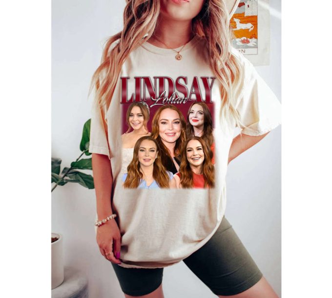 Lindsay Lohan T-Shirt Lindsay Lohan Shirt Lindsay Lohan Tees Lindsay Lohan Sweater New Movie T-Shirt T-Shirt Spooky Sweatshirt 3