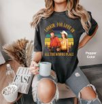 Vintage Lookin for Love T-Shirt: Urban Cowboy Style Gift Tee for Men & Women