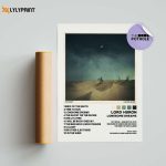 Lord Huron Posters, Lonesome Dreams Poster, Lord Huron, Lonesome Dreams Album Cover Poster, Poster Print Wall Art, Custom Poster