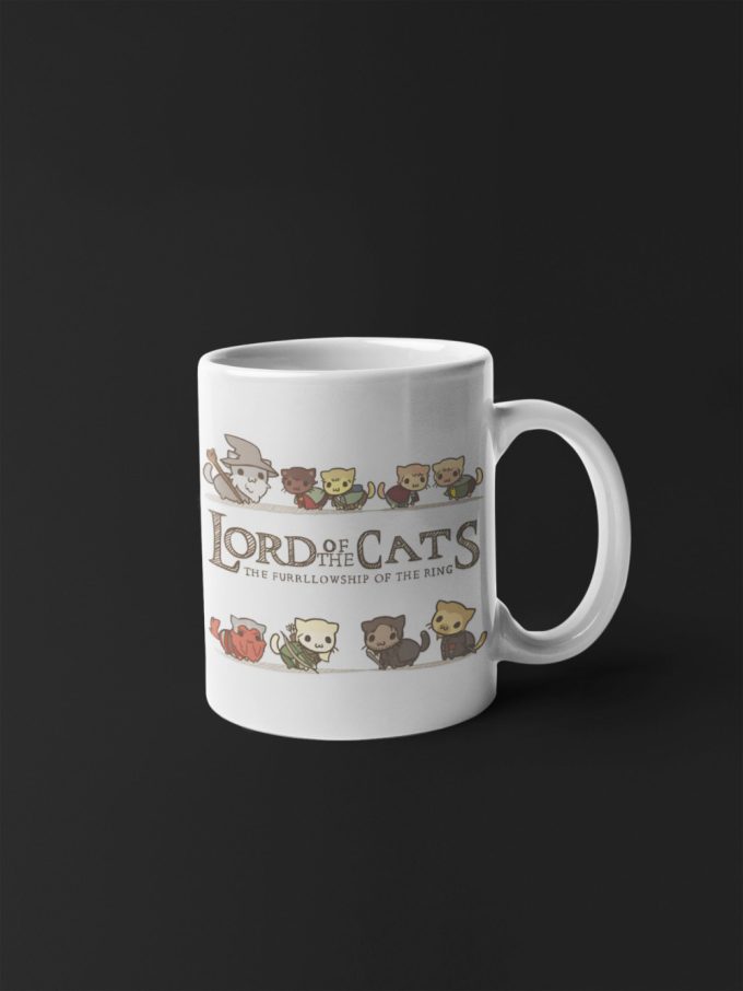 Lord Of The Cats Mug – A Purrfect 11 Oz Ceramic Gift For Cat &Amp; Rings Fans 3