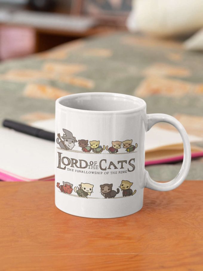 Lord Of The Cats Mug – A Purrfect 11 Oz Ceramic Gift For Cat &Amp; Rings Fans 7