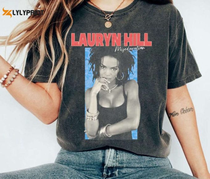 Love Lauryn Hill Fan Shirt, Lauryn Hill Tee, Rock Pop Music Shirt, For Men Women 1