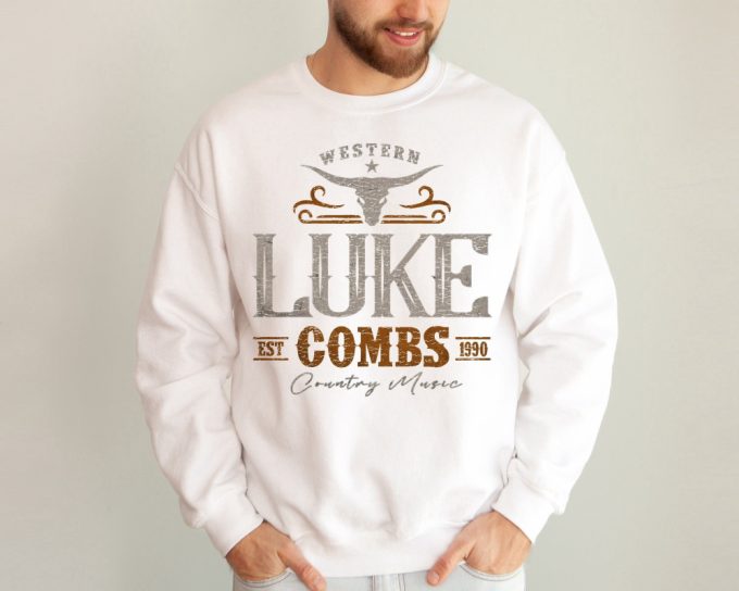 Luke Combs Est 1990 Distressed, Country Music Sweatshirt, For Men Women 5