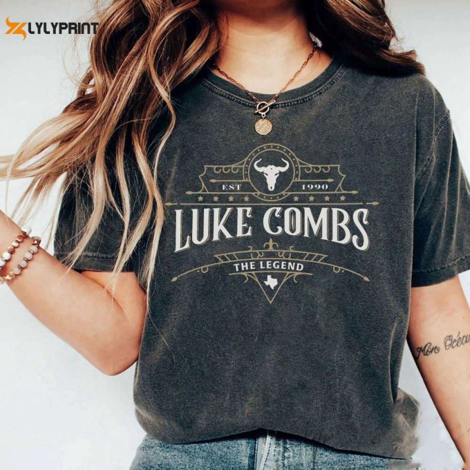 Luke Combs World Tour Shirt, Vintage Music Tee Hoodie Sweatshirt Long Sleeve Shirt, For Men Women 1