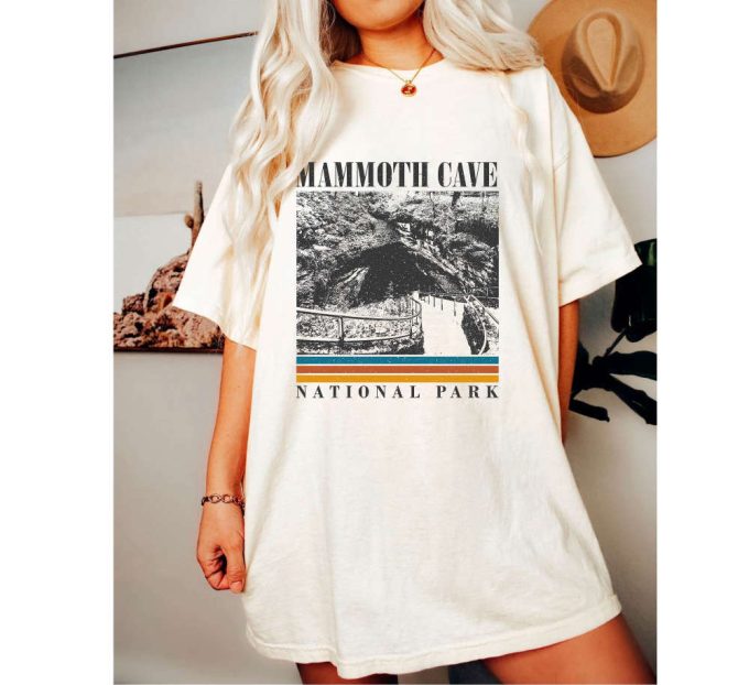 Mammoth Cave T-Shirt Kentucky Travel Mammoth Travel Mammoth Sweatshirt Mammoth Hoodie Spooky Sweatshirt Gifts Shirt Dad Gift 2