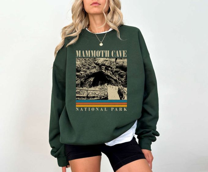 Mammoth Cave T-Shirt Kentucky Travel Mammoth Travel Mammoth Sweatshirt Mammoth Hoodie Spooky Sweatshirt Gifts Shirt Dad Gift 4