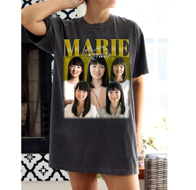 Marie Kondo T-Shirt Marie Kondo Shirt Marie Kondo Tees Marie Kondo Sweater Vintage Unisex T-Shirt 2