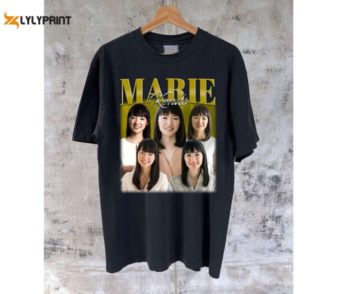 Marie Kondo T-Shirt Marie Kondo Shirt Marie Kondo Tees Marie Kondo Sweater Vintage Unisex T-Shirt 1