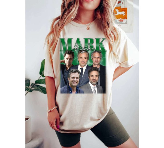 Mark Ruffalo T-Shirt Mark Ruffalo Shirt Mark Ruffalo Tees Mark Ruffalo Sweater Vintage Unisex Unisex T-Shirt 3