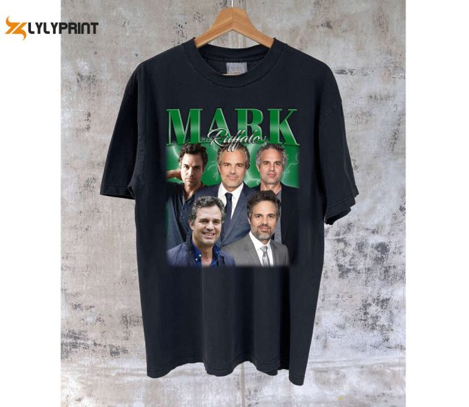 Mark Ruffalo T-Shirt Mark Ruffalo Shirt Mark Ruffalo Tees Mark Ruffalo Sweater Vintage Unisex Unisex T-Shirt 1