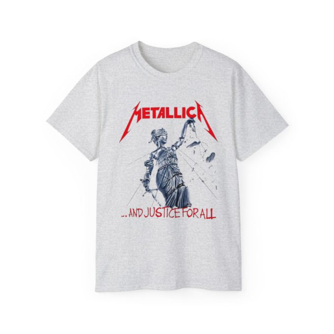 Metallica And Justice For All James Hetfield Official Tee T-Shirt Mens Unisex, Metallica Shirt, Metallica Fans Shirt, Metallica Party Shirt 2