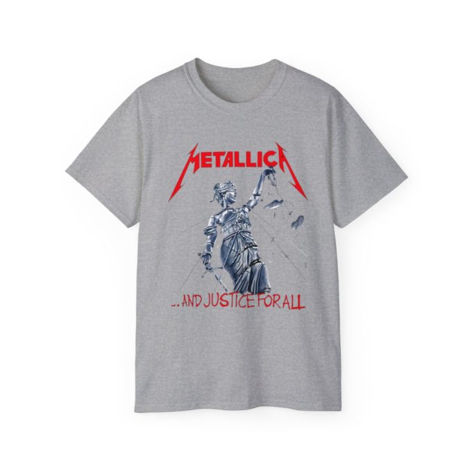 Metallica And Justice For All James Hetfield Official Tee T-Shirt Mens Unisex, Metallica Shirt, Metallica Fans Shirt, Metallica Party Shirt 5