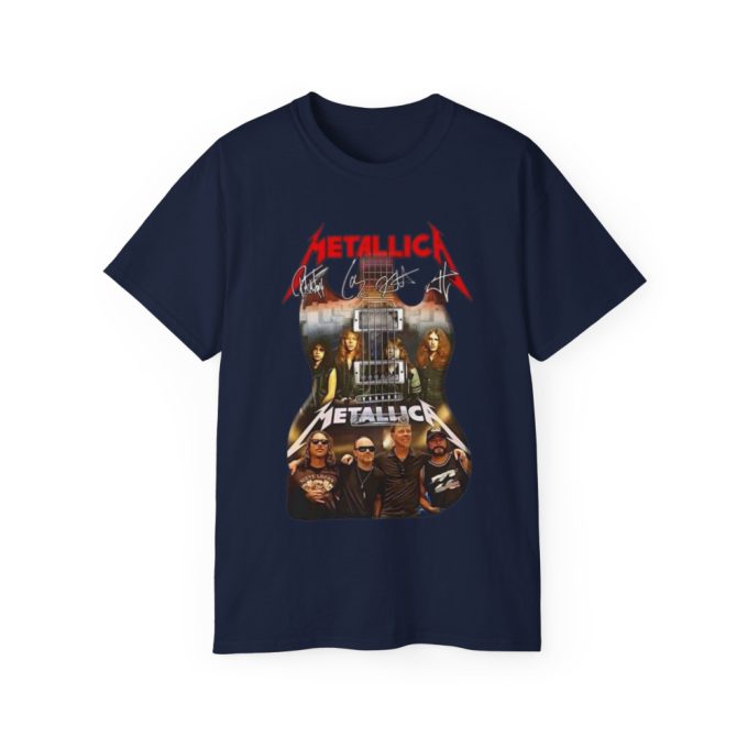 Metallica James Hetfield Guitar Metal Official Tee T-Shirt Men, Kirk Hammett Metallica Guitar James Hetfield, Metallica Fans Shirt 3