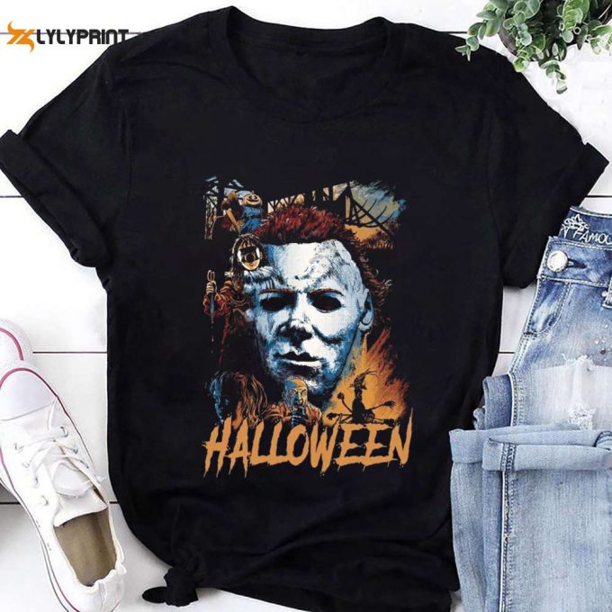 Michael Myers Halloween Horror Movie T-Shirt, Halloween Michael Myers Shirt For Men Women 1