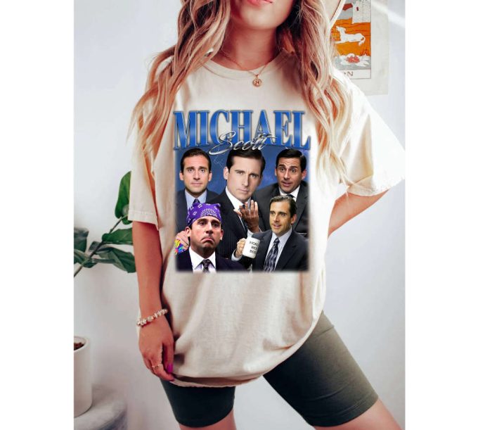 Michael Scott T-Shirt Michael Scott Shirt Michael Scott Tees Michael Scott Sweater Trendy Sweatshirt Couples T-Shirt 3