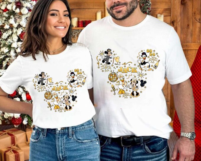Disneyland Trip 2024 Shirt Mickey &Amp; Friends Custom Vacation Family Matching 3