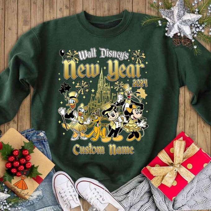 Mickey &Amp; Friends Disneyland Trip 2024 Shirt: Celebrate New Year At Wdw Disneyland! 2