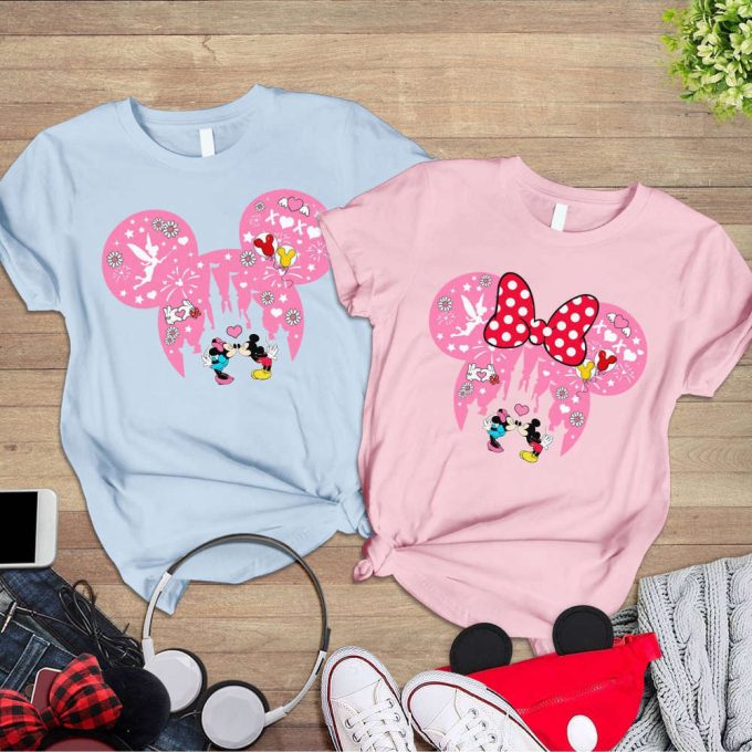 Mickey Minnie Couples Matching Shirts - Valentine S Day Anniversary Gift Just Married Shirt 3