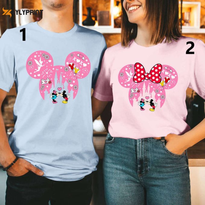 Mickey Minnie Couples Matching Shirts - Valentine S Day Anniversary Gift Just Married Shirt 1