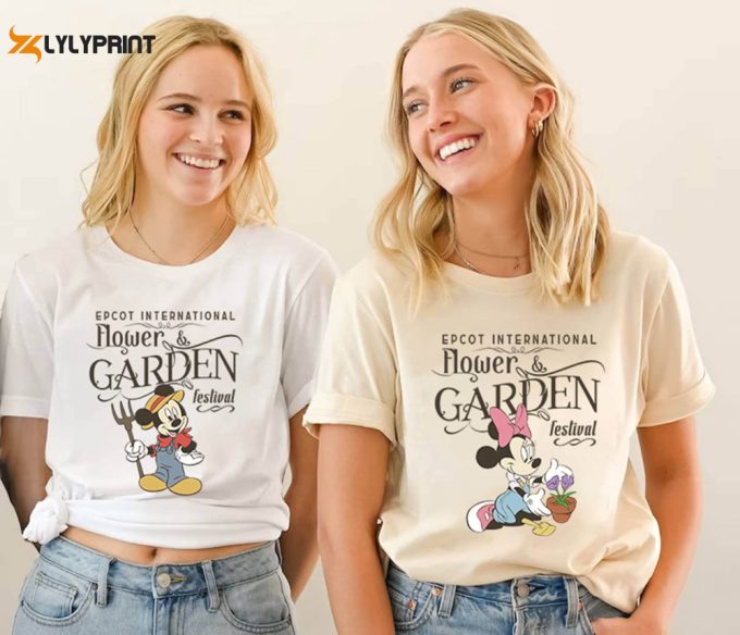 Epcot Flower &Amp;Amp; Garden Shirt Disneyland Orange Bird Tee Disneyworld Matching Family Group 1