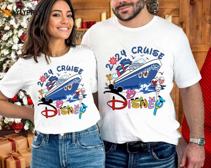 2024 Mickey Minnie New Year Cruise &Amp;Amp; Disneyland Family Trip Shirts: Wish Dream Fantasy Magic Cruise &Amp;Amp; Pixar Day At Sea 1