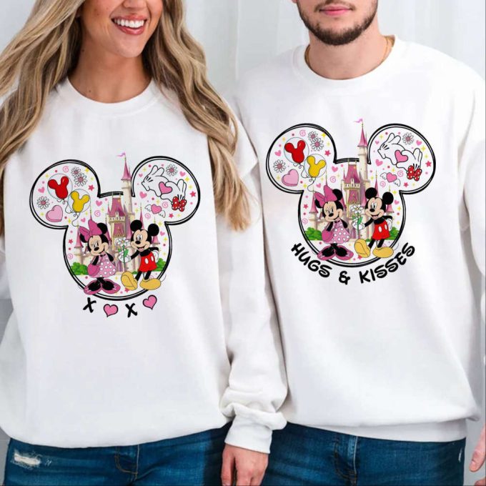 Disneyland Couple Valentine Shirts - Mickey Minnie Anniversary &Amp; Matching Sweatshirt 2