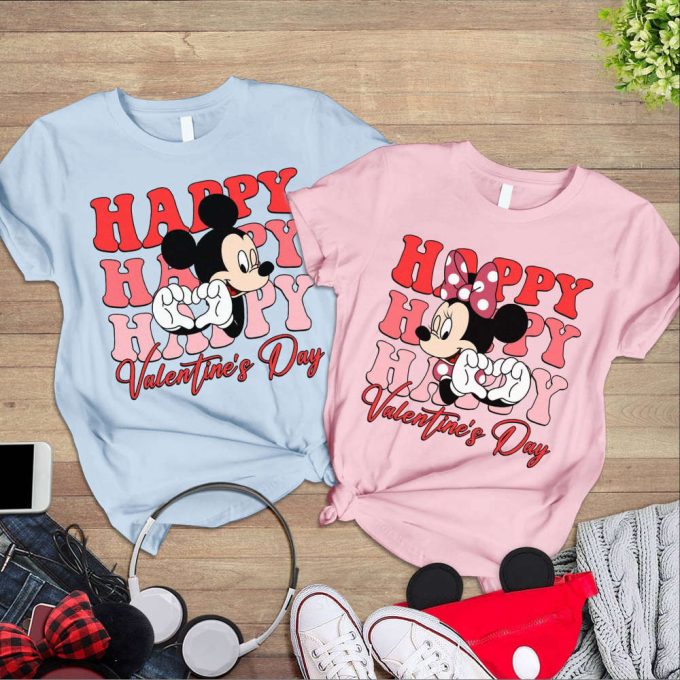 Valentine S Day Couple Shirt: Mickey Minnie Anniversary &Amp; Husband Wife Shirts 3