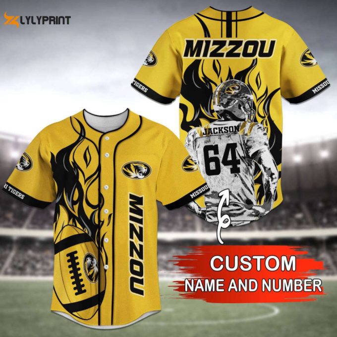 Missouri Tigers Baseball Jersey Personalized 2023 Gift For Men Women 1