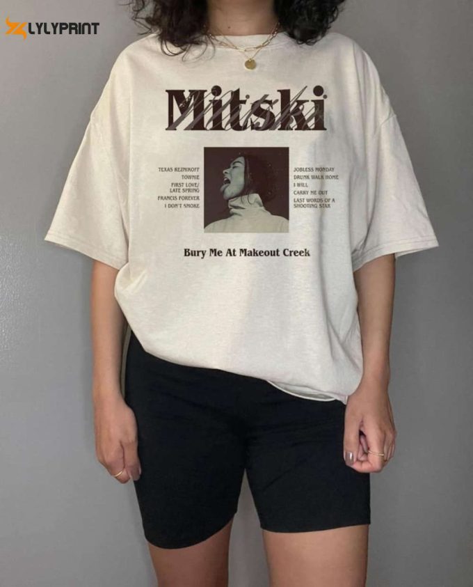 Mitski Album Shirt, The Land Is Inhospitable Sweatshirt, Mitski Album Hoodie, Aesthetic Inspired Shirt Gift For Music Lover 1