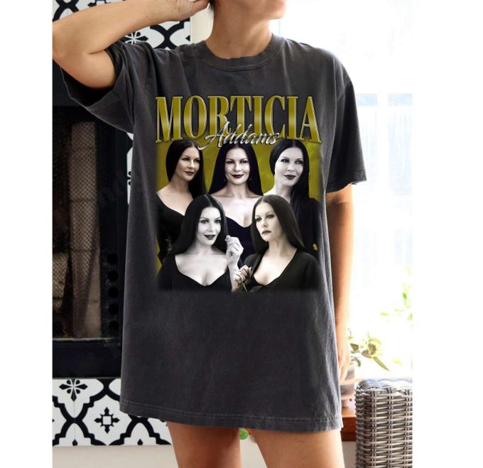 Morticia Addams T-Shirt Morticia Addams Shirt Morticia Addams Tees Morticia Addams Sweater Cult Movie T-Shirt Spooky Sweatshirt 2