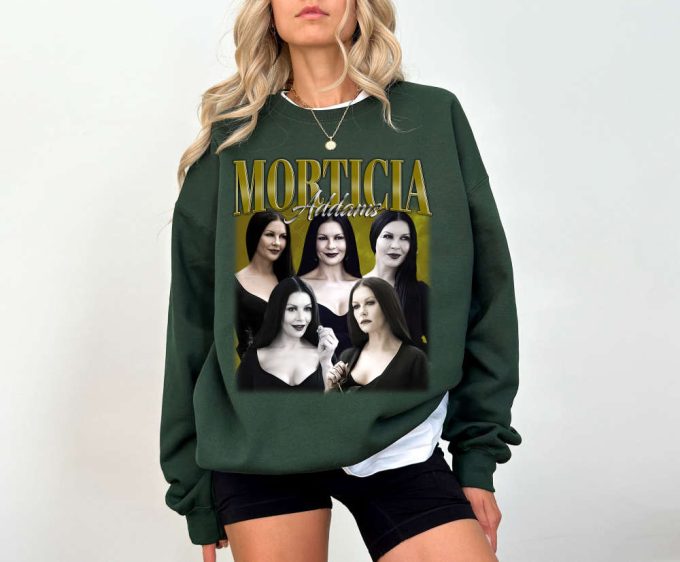 Morticia Addams T-Shirt Morticia Addams Shirt Morticia Addams Tees Morticia Addams Sweater Cult Movie T-Shirt Spooky Sweatshirt 3