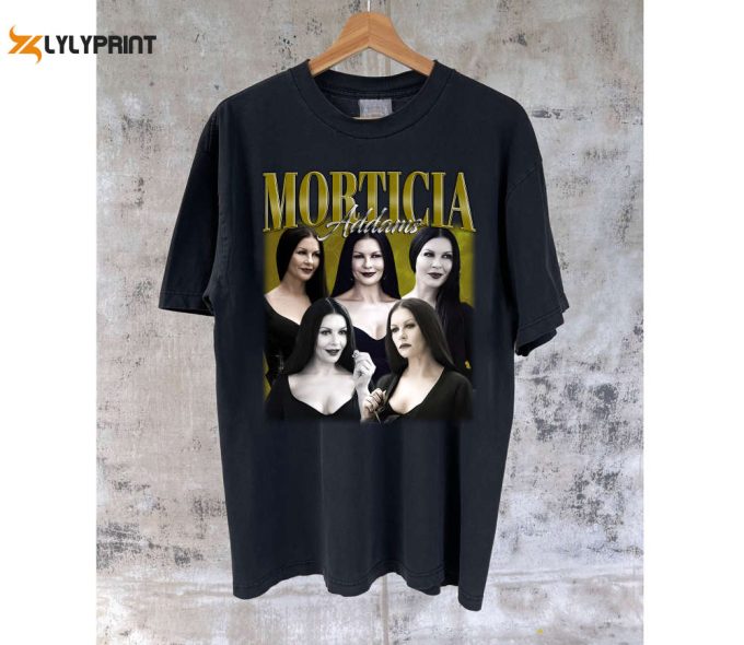 Morticia Addams T-Shirt Morticia Addams Shirt Morticia Addams Tees Morticia Addams Sweater Cult Movie T-Shirt Spooky Sweatshirt 1