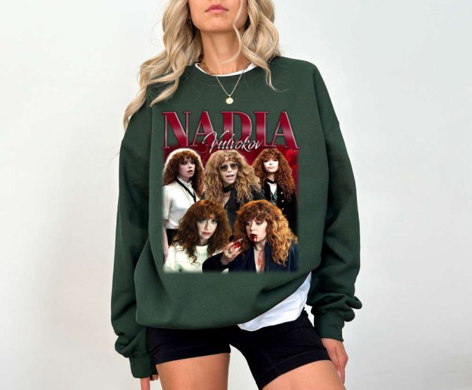 Nadia Vulvokov T-Shirt Nadia Vulvokov Shirt Nadia Vulvokov Tees Nadia Vulvokov Sweater Vintage Unisex T-Shirt 4