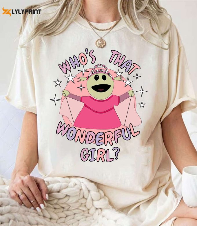 Nanalan Who'S That Wonderful Girl Shirt, Nanalan Meme Sweatshirt, Funny Nanalan Cartoon Hoodie, Nanalan Peepo Tee Gift For Family 1