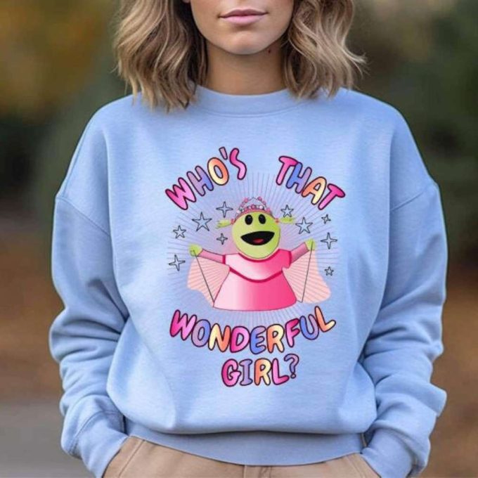 Nanalan Who'S That Wonderful Girl T Shirt, Funny Nanalan Meme Sweatshirt, Nanalan Cartoon Merch, Nanalan Peepo Hoodie Gift For Birthday 2