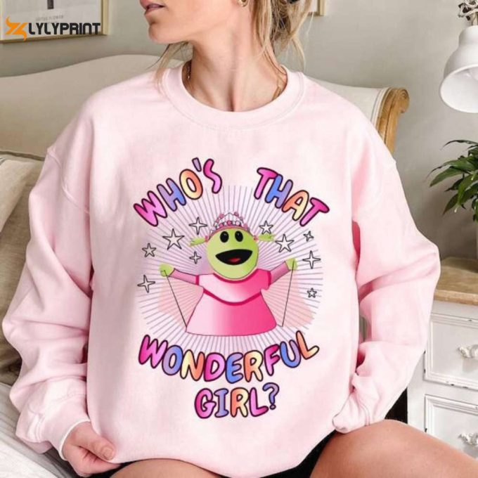 Nanalan Who'S That Wonderful Girl T Shirt, Funny Nanalan Meme Sweatshirt, Nanalan Cartoon Merch, Nanalan Peepo Hoodie Gift For Birthday 1