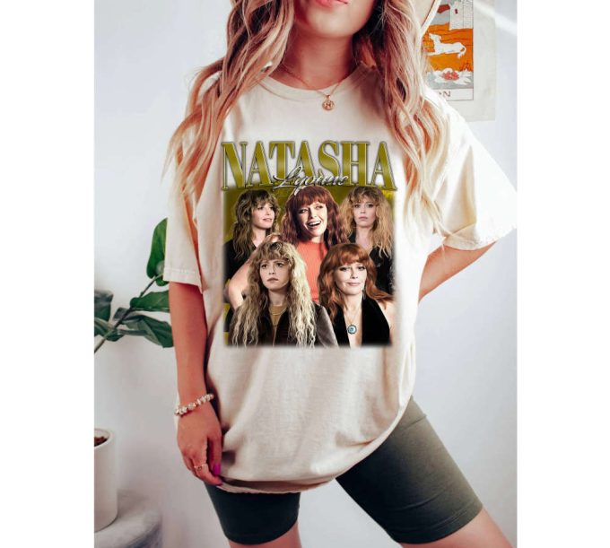 Natasha Lyonne T-Shirt Natasha Lyonne Shirt Natasha Lyonne Tees Natasha Lyonne Sweater Crewneck Sweatshirt Vintage Tee Casual T-Shirt 3