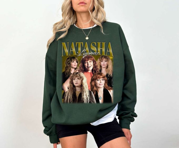 Natasha Lyonne T-Shirt Natasha Lyonne Shirt Natasha Lyonne Tees Natasha Lyonne Sweater Crewneck Sweatshirt Vintage Tee Casual T-Shirt 4