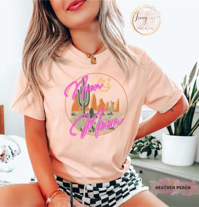 Neon Moon Shirt Classic Country Shirt Music Shirt Vintage Tshirt Gift For Friend Comfort Women Shirt 6