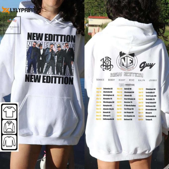 New Edition Legacy Tour 2024 Sweatshirt, Vintage New Edition Shirt, For Men Women 1