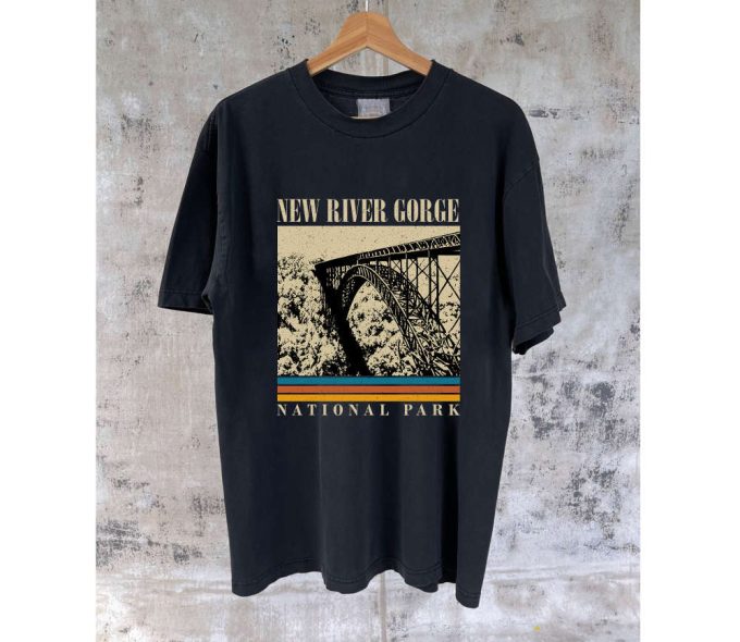New River Gorge T-Shirt Virginia Travel New River Travel New River Sweatshirt New River Hoodie Travel Gifts Gifts Shirt Dad Gift 2