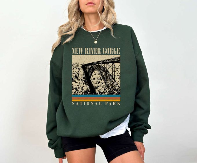 New River Gorge T-Shirt Virginia Travel New River Travel New River Sweatshirt New River Hoodie Travel Gifts Gifts Shirt Dad Gift 3