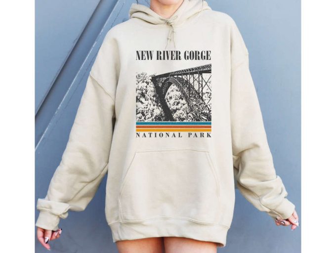 New River Gorge T-Shirt Virginia Travel New River Travel New River Sweatshirt New River Hoodie Travel Gifts Gifts Shirt Dad Gift 4