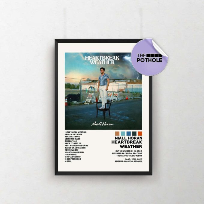 Niall Horan Posters / Heartbreak Weather Poster, Album Cover Poster / Poster Print Wall Art / Custom Poster / Home Decor, Tpwk, Niall Horan 2