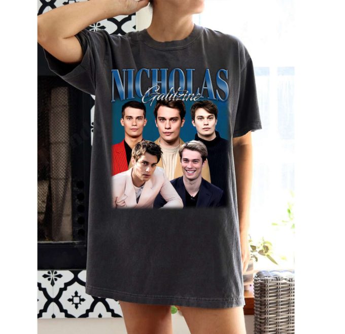 Nicholas Galitzine T-Shirt Nicholas Galitzine Shirt Nicholas Galitzine Tees Nicholas Galitzine Sweater Character Shirt Casual T-Shirt 2