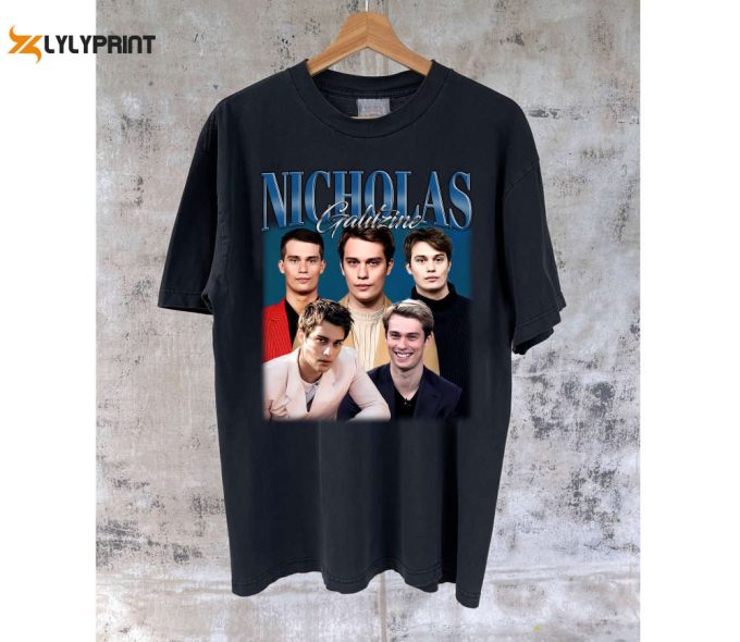 Nicholas Galitzine T-Shirt Nicholas Galitzine Shirt Nicholas Galitzine Tees Nicholas Galitzine Sweater Character Shirt Casual T-Shirt 1