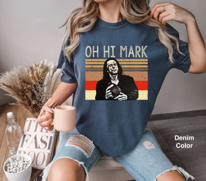 Oh Hi Mark Vintage Comfort Colors T Shirt - Funny Retro Unisex Tee Perfect Gift For Fans 3