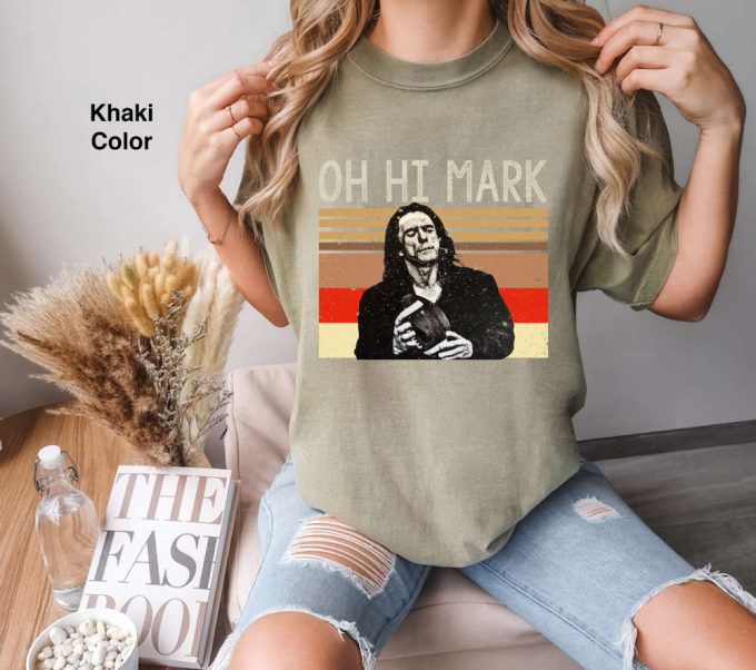 Oh Hi Mark Vintage Comfort Colors T Shirt - Funny Retro Unisex Tee Perfect Gift For Fans 4
